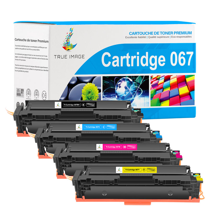 Canon 067 CMYK Pack Toners Compatibles