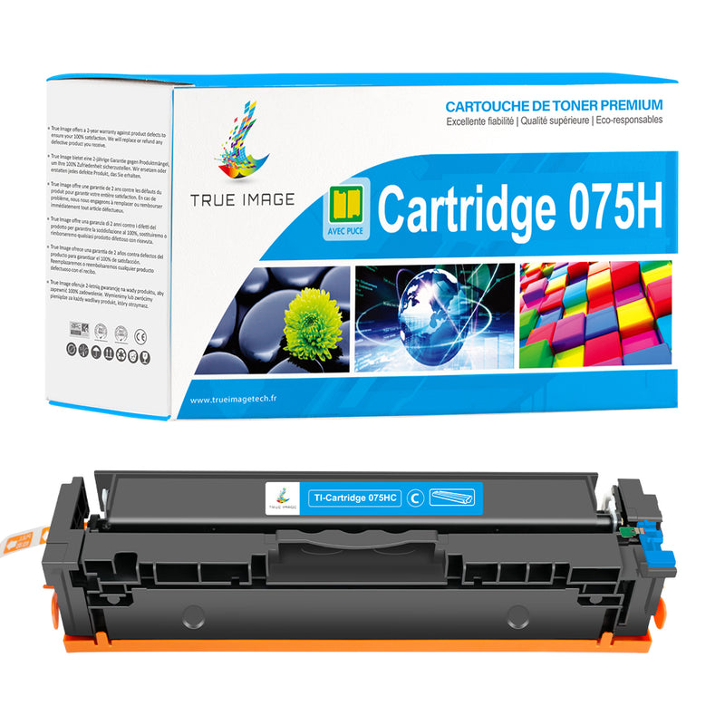 Compatible Canon 075HC Toner Cyan 6368C002