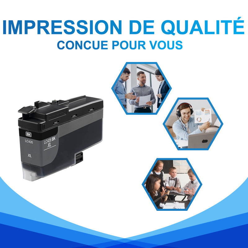 Brother LC426XLBK Cartouche d'encre Noir Compatible