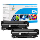 HP 12A Q2612A Multipack de Toners Noir Compatibles