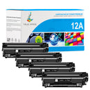 HP 12A Q2612A Multipack de Toners Noir Compatibles