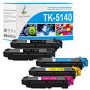 Pack 4 Couleurs Kyocera TK-5140CMYK Toners Compatibles