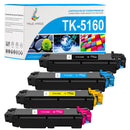 Pack 4 Couleurs Kyocera TK-5160CMYK Toners Compatibles
