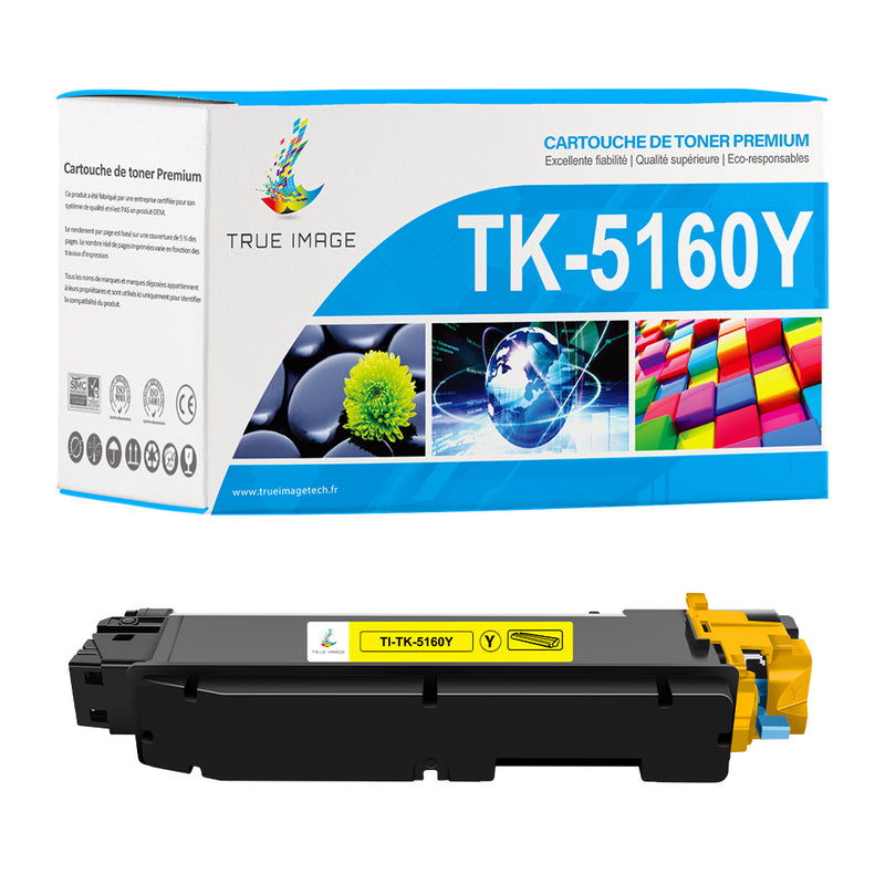 Toner Jaune Kyocera TK-5160Y Compatible.