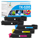 Pack 4 Couleurs Kyocera TK-5205CMYK Toners Compatibles