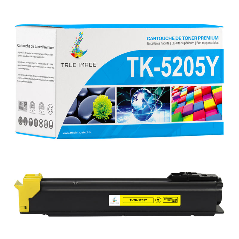 Toner Jaune Kyocera TK-5205Y Compatible