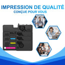 Pack 4 Couleurs Kyocera TK-5220 CMYK Toners Compatibles