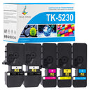 Toners Compatibles Kyocera ECOSYS M5521 / P5021  - TK5220 TK5230 Pack 4 couleurs