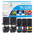 Pack 4 Couleurs Kyocera TK-5240 CMYK Toners Compatibles