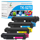 Pack 4 couleurs Kyocera TK-5270 CMYK Toners compatibles