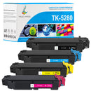 Pack 4 couleurs Kyocera TK-5280 CMYK Toners compatibles