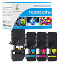 Pack 4 Couleurs Kyocera TK-5370 CMYK Toners Compatibles