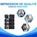 Pack 4 Couleurs Kyocera TK-5370 CMYK Toners Compatibles