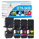 Pack 4 Couleurs Kyocera TK-5430 CMYK Toners Compatibles