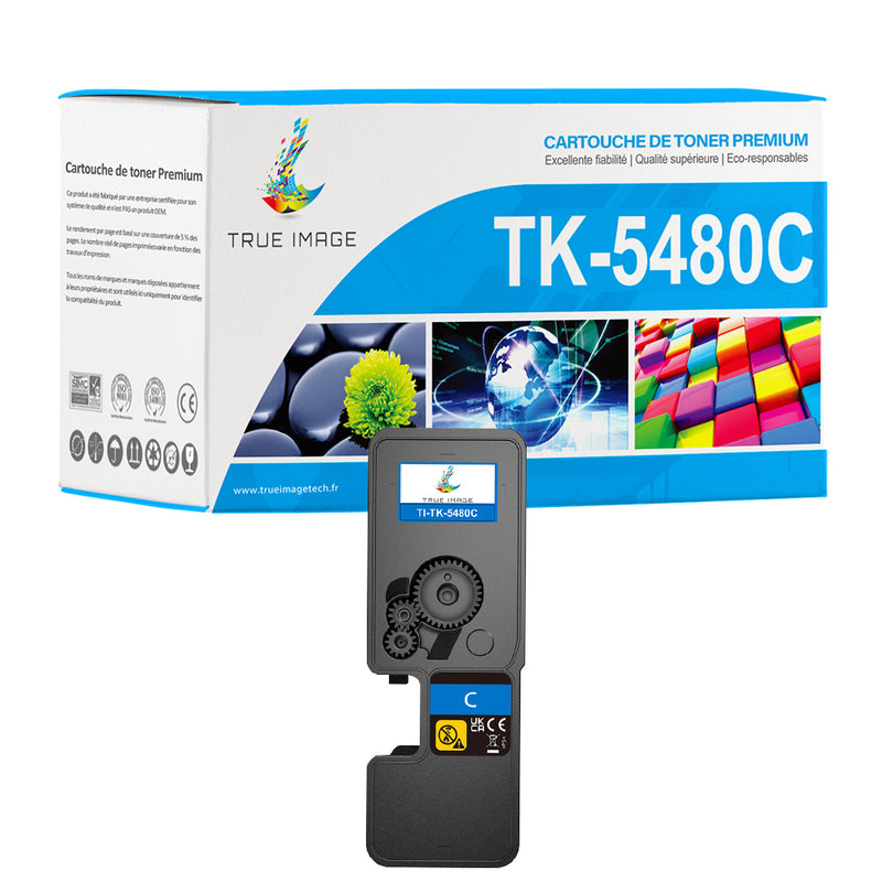 Kyocera TK-5480C Toner Compatible Cyan