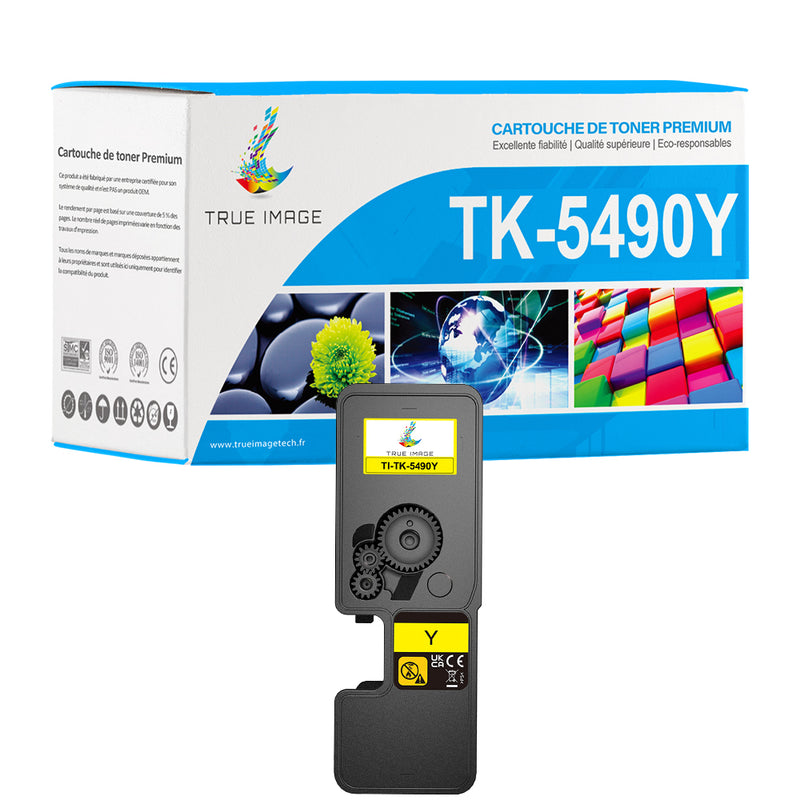 Kyocera TK-5490Y Toner Compatible Jaune