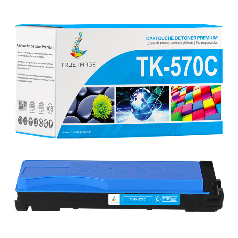 Toner Cyan Kyocera TK-570C Compatible