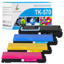 Pack 4 Couleurs Kyocera TK-570CMYK Toners Compatibles