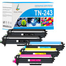 Pack Brother TN243 TN-243CMYK Toners Compatibles