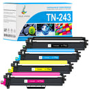 Pack Brother TN243 TN-243CMYK Toners Compatibles
