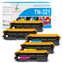 Multipack Brother TN321 CMYK Toners Compatibles