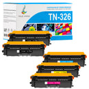 Pack 4 couleurs Brother TN326 CMYK Toners compatibles