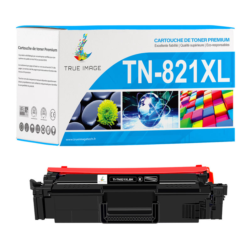 Brother TN821XLBK Toner Laser Noir Compatible