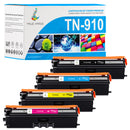 Pack 4 couleurs Brother TN910 CMYK Toners Compatibles