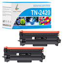 Toner TN2420 Compatible pour Brother hl-l2310d, hl-l2350dw, dcp-l2530dw, mfc-l2710dw, mfc-l2750dw