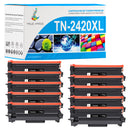 Toner TN2420 Compatible pour Brother hl-l2310d, hl-l2350dw, dcp-l2530dw, mfc-l2710dw, mfc-l2750dw