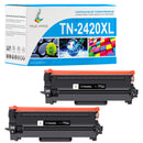 Toner TN2420 Compatible pour Brother hl-l2310d, hl-l2350dw, dcp-l2530dw, mfc-l2710dw, mfc-l2750dw