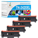 Toner TN2420 Compatible pour Brother hl-l2310d, hl-l2350dw, dcp-l2530dw, mfc-l2710dw, mfc-l2750dw