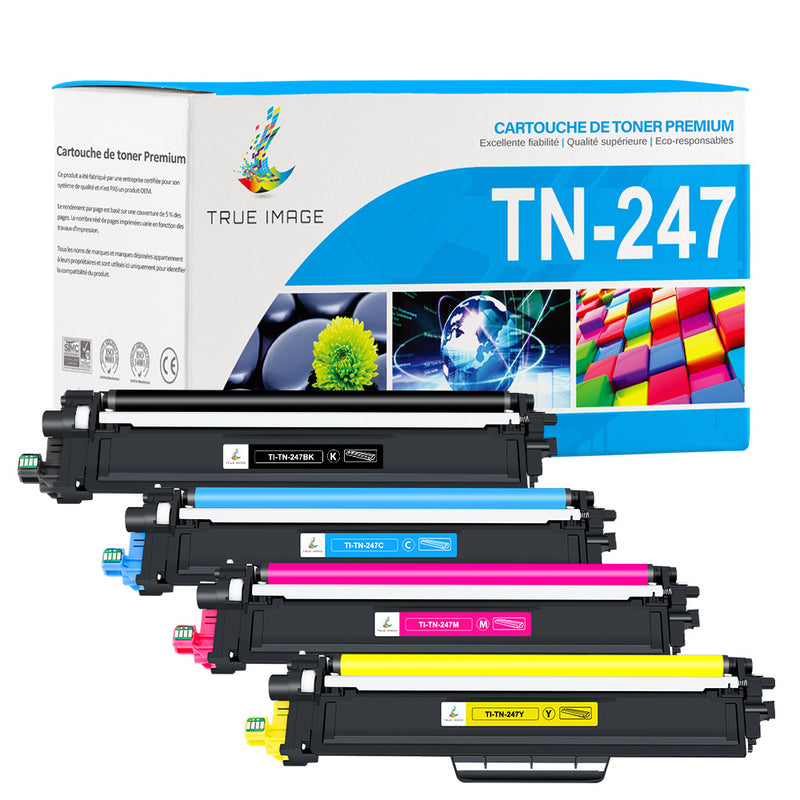 Brother TN247 CMYK Pack Toners Compatibles