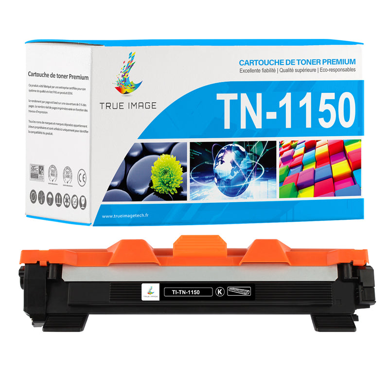Compatible Brother TN1150 Toner Laser Noir 1000 pages