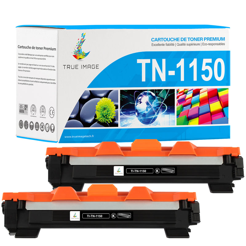 Compatible Brother TN1150 Toner Laser Noir 1000 pages