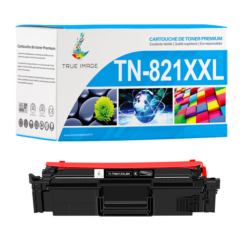 Brother TN821XXLBK Toner Laser Noir Compatible