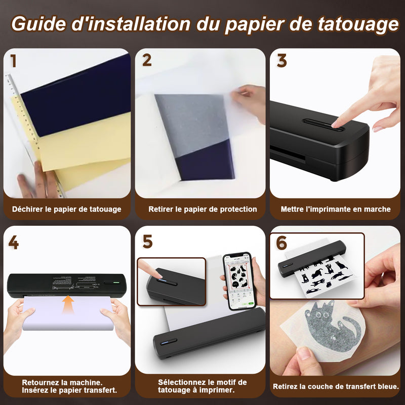 True Image TC80 Imprimante Thermique A4 / sans Encre / Tatouage
